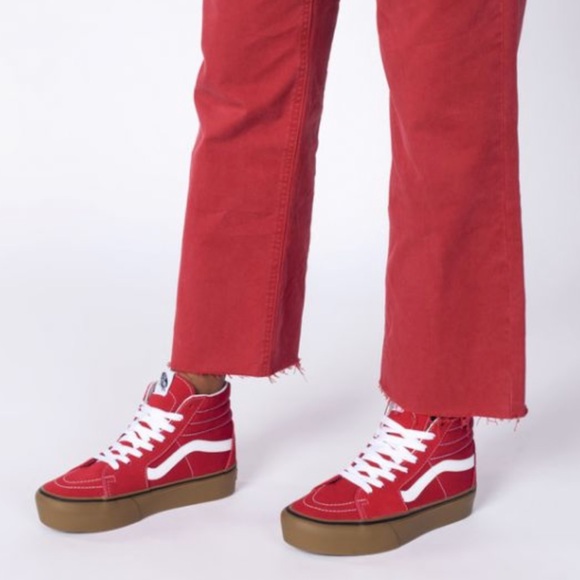 Vans old skool high platform size 7.5 - Picture 5 of 8